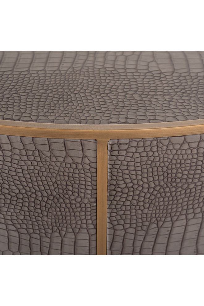 Patterned Leather Coffee Table  OROA Classio   Contemporary   Coffee Tables   by Oroa   Distinctive Furniture  Houzz