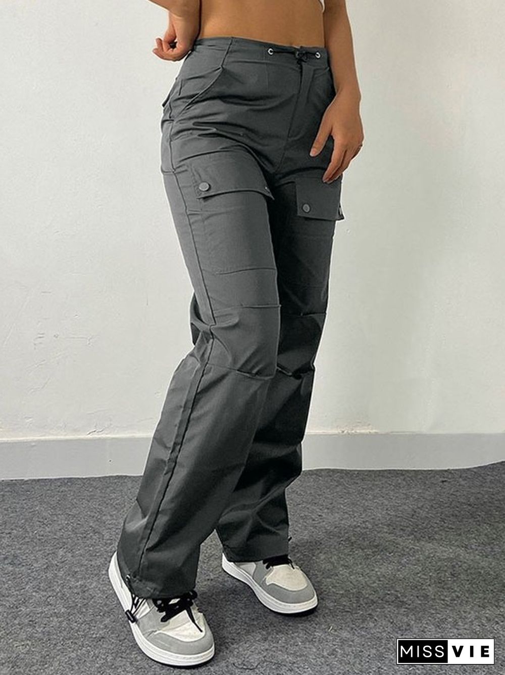 Street Parachute Cargo Pants