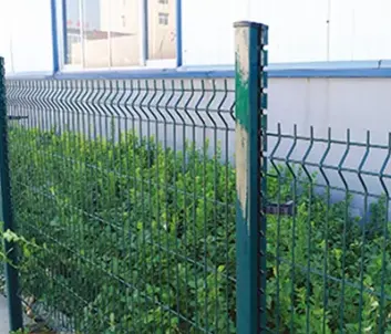 Privacy Garden Bending Fence Panel for Sale Factory Supply 3D PVC Coated Curved Galvanized Welded Wire Mesh Metal Iron Total 2