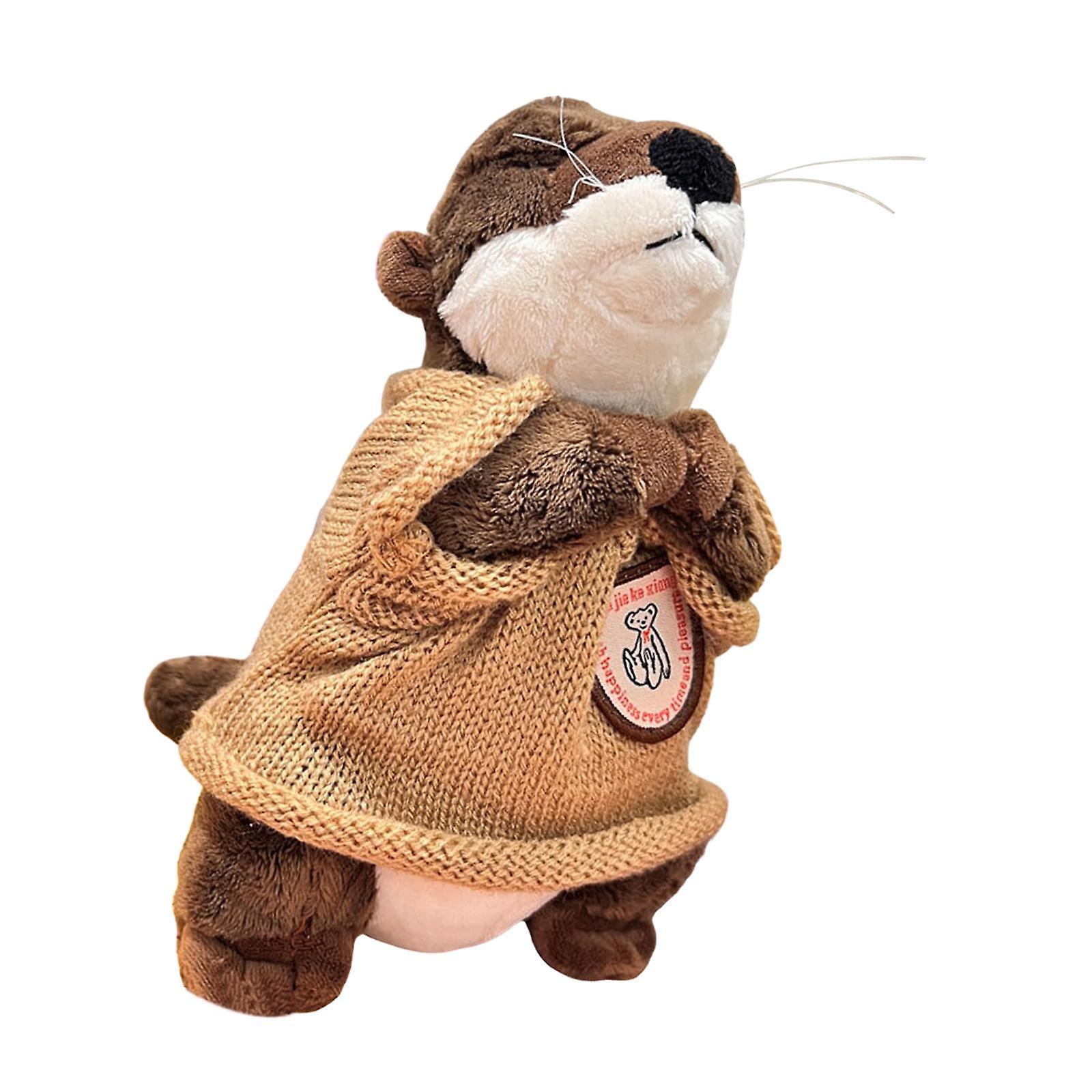 Otter Plush Toy Decorative Sea Otter Plush Doll For Teens Children Kids Style D