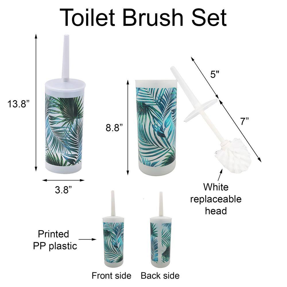 Tropical Toilet Bowl Brush Holder 6600635