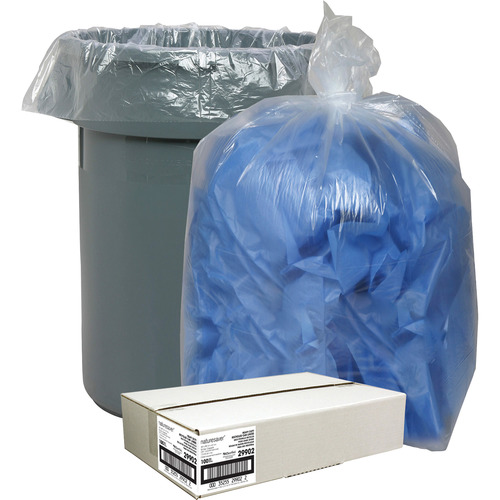 Nature Saver Recycled Trash Can Liners  NAT29902