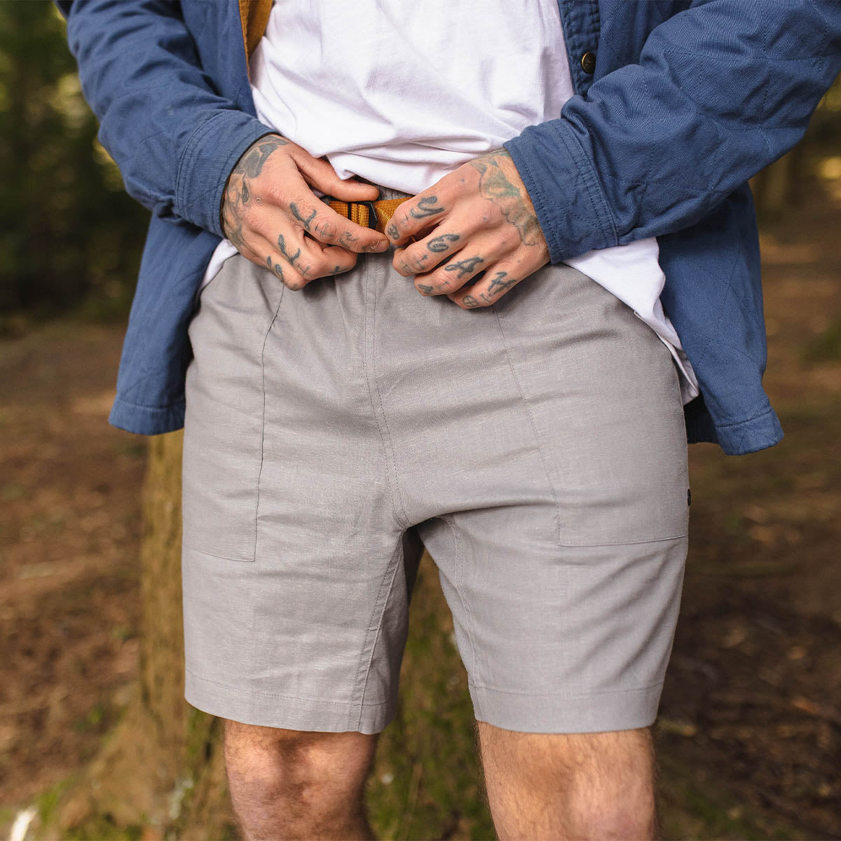 Adventure Organic All Purpose Short - Frost Gray