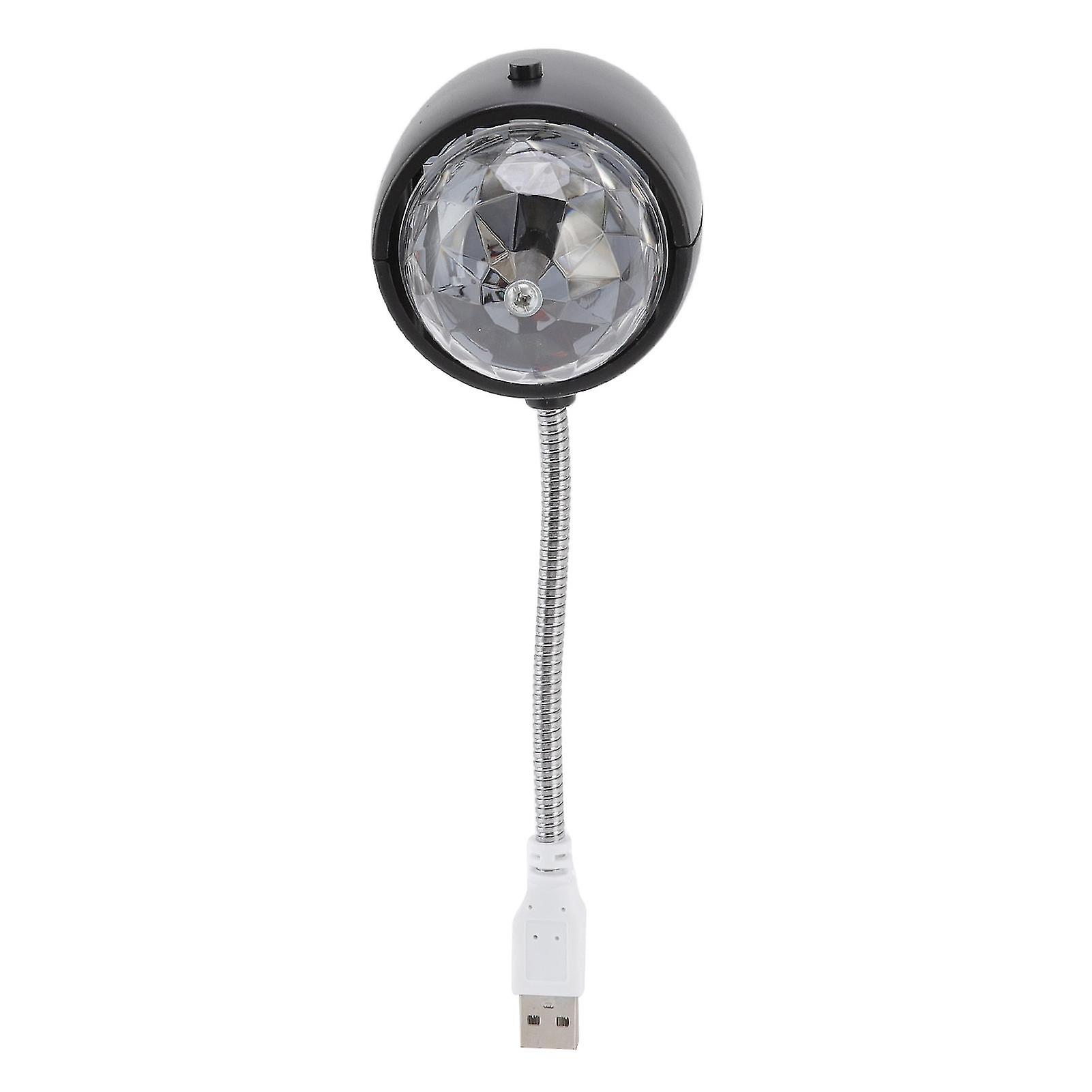 USB Projector Light Auto Rotating 2 Modes Reading Lamp Car Roof Star Night Light for Bedroom Party Bar