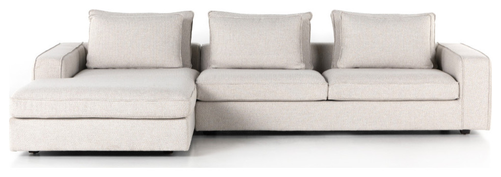 Laurence Sectional Right Chaise   Modern   Sectional Sofas   by Virgil Stanis Design  Houzz