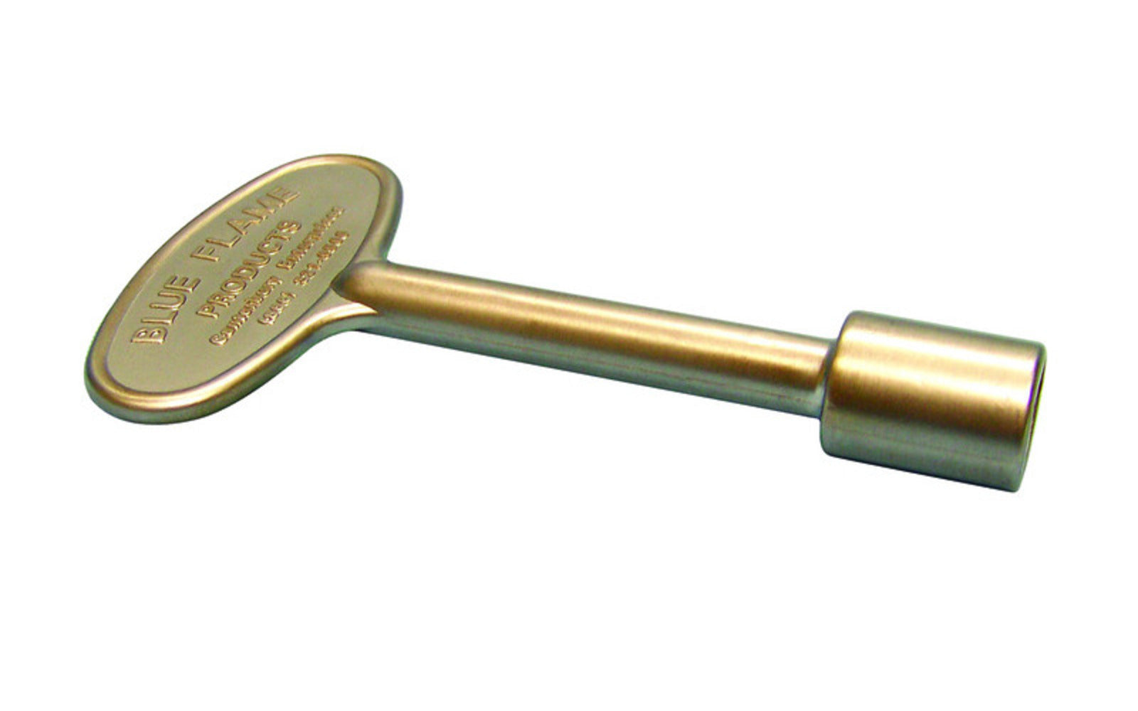 GAS KEY SATIN CHROME 3