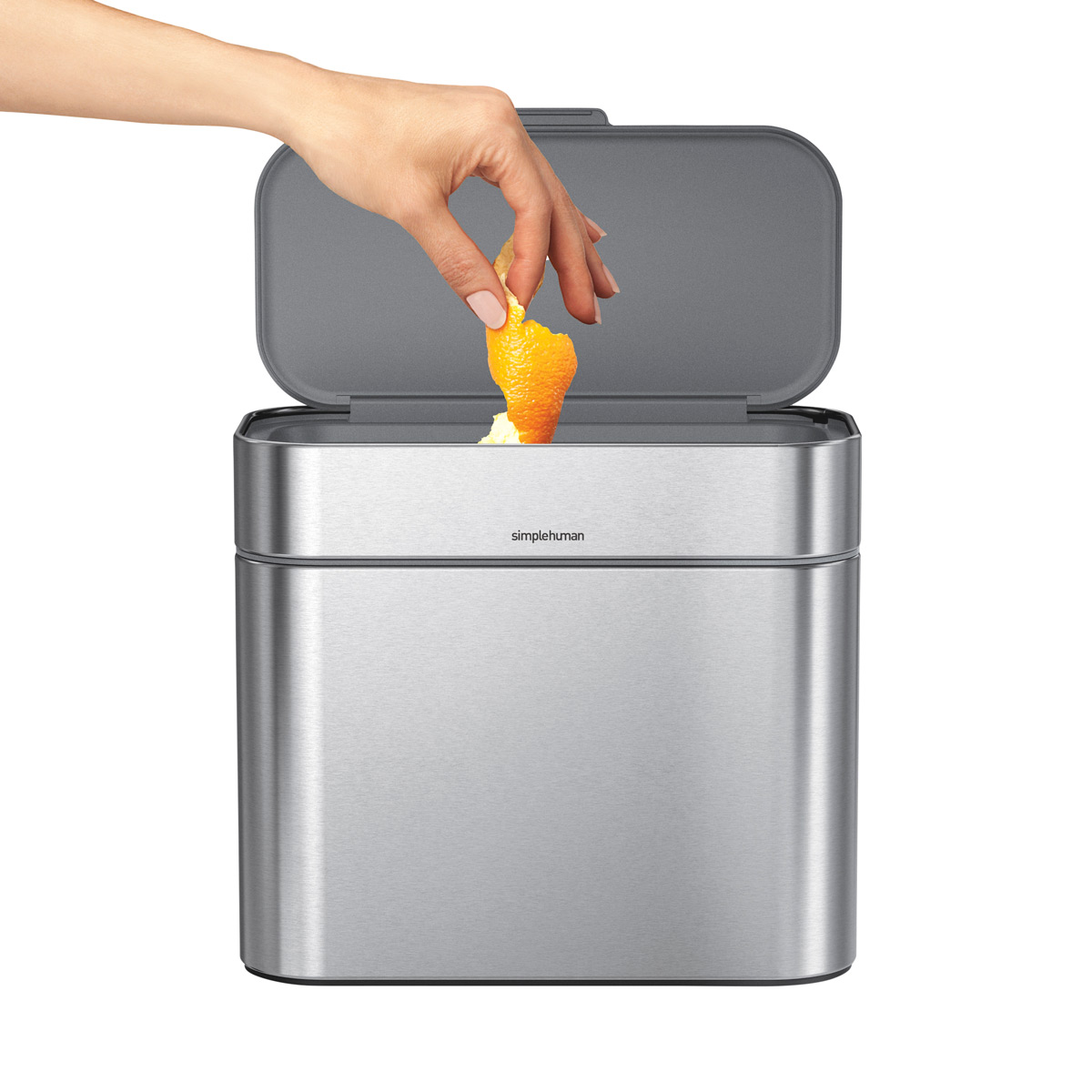 simplehuman Stainless Steel Compost Caddy