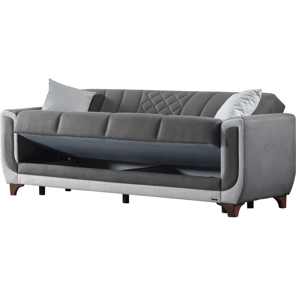 Berre Two Sofa One Chair Modern Living Room Set