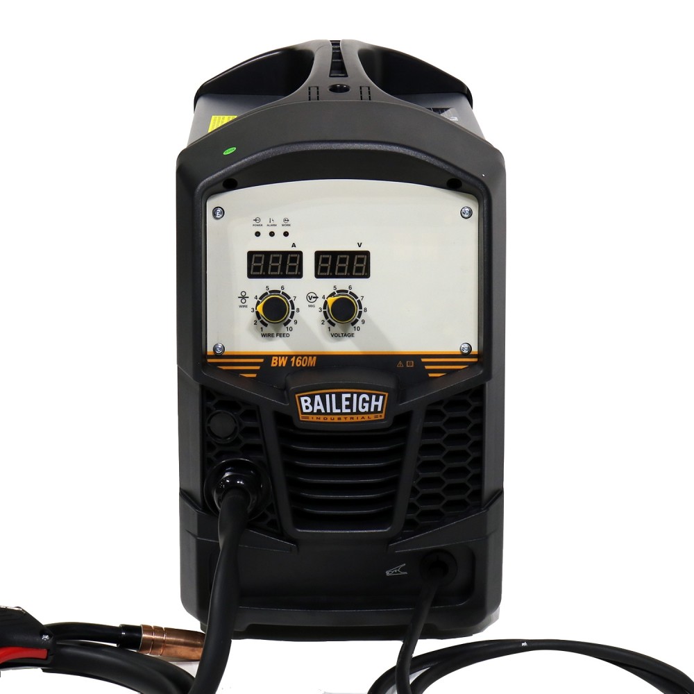 Baileigh BW-160M Dual Voltage Inverter MIG Welder 160A ;