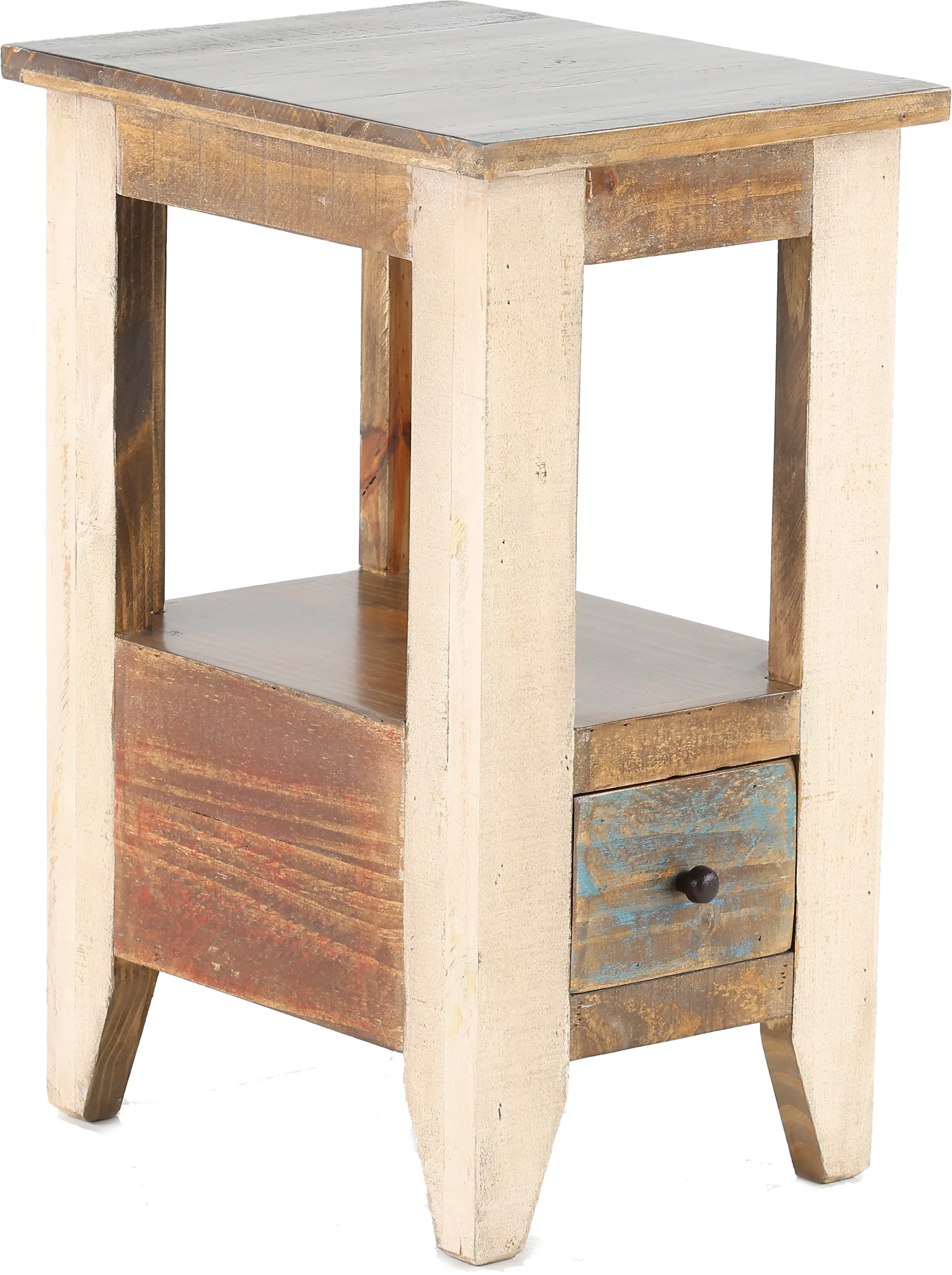 Antique Rustic Side Table