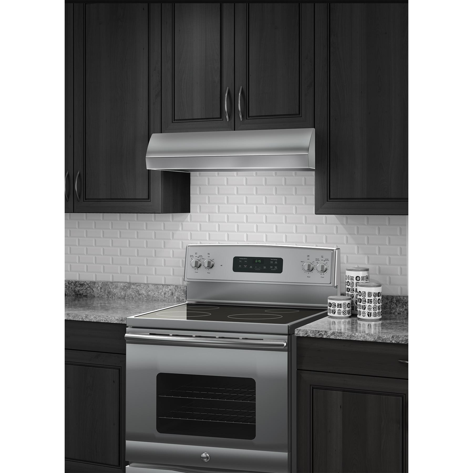 Broan 30-inch BXT1 Series Under-Cabinet Range Hood BXT130SSC