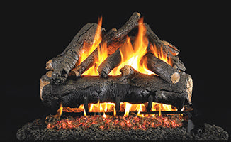 Real Fyre American Oak Designer Series 18- 30 Gas Log/Burner Kit