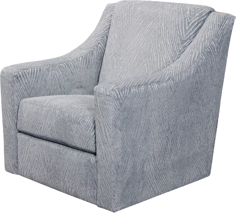 Lamar Gray Swivel Accent Chair