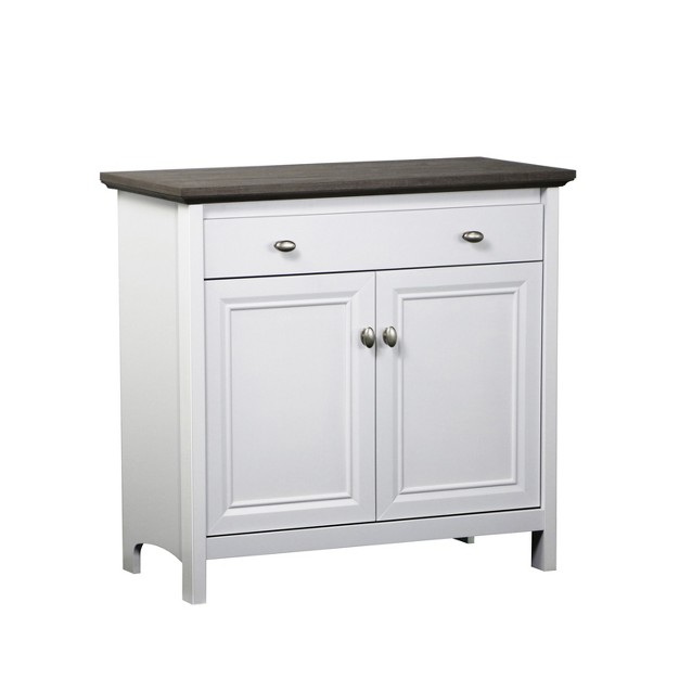 Saint Birch Olivia 2 door Storage Cabinet Gray Oak