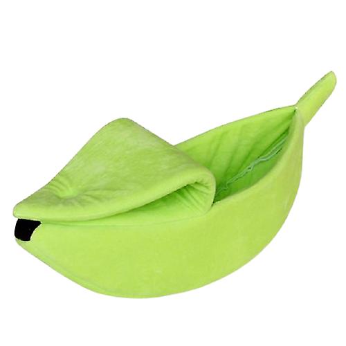 Pet banana shape dog bed