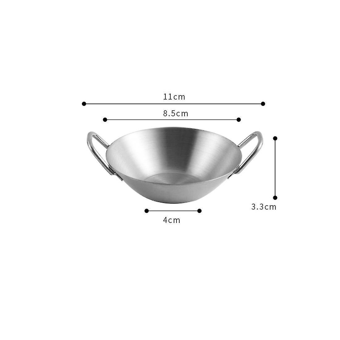 Commercial Disc Appetizer Cup Ketchup Korean Relish Vinegar Bowl French Ramekins Sauce Saucers 1pc