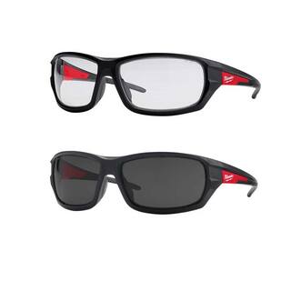 MW Performance Safety Glasses with Clear  Tinted Lenses (2-Pack) 48-73-2020-48-73-2025