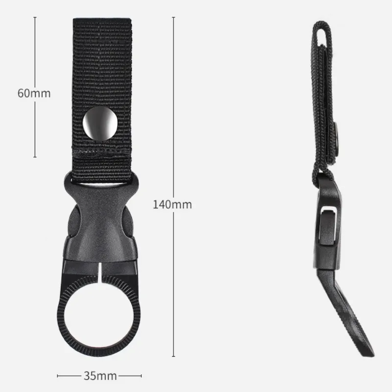 Outdoor Bottle Hanging Buckle Clip Portable Water Bottle Holder Clip for Camping Hiking Mountaineering