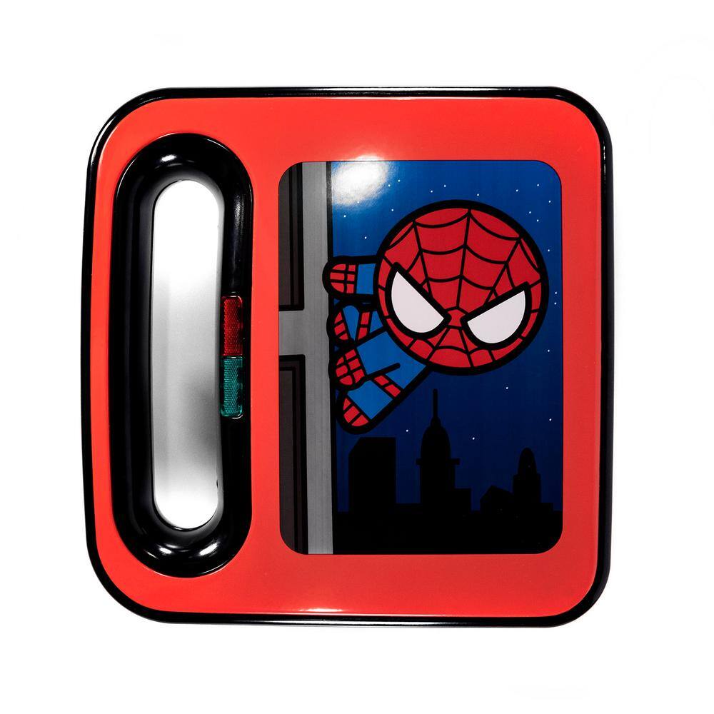 Uncanny Brands 900 W Marvel Spider-Man Red Double-Square American Waffle Maker WM2-MVC-SMC