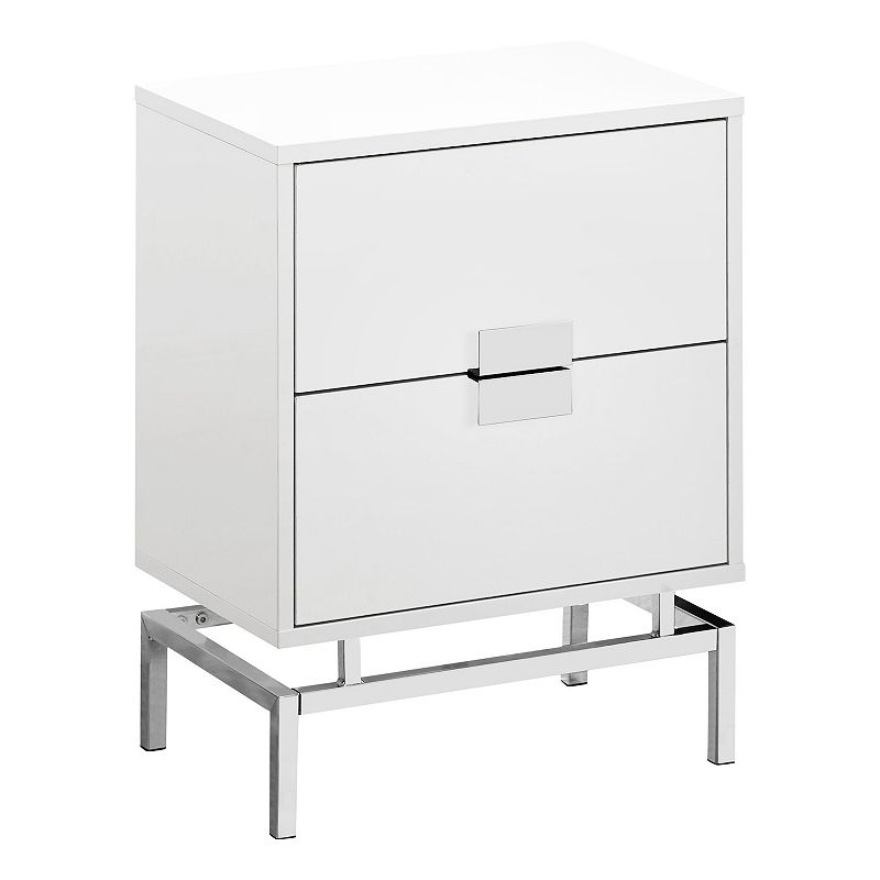 Monarch Contemporary Nightstand Table