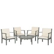 Safavieh Colfax 5-piece Coffee Table Outdoor Set