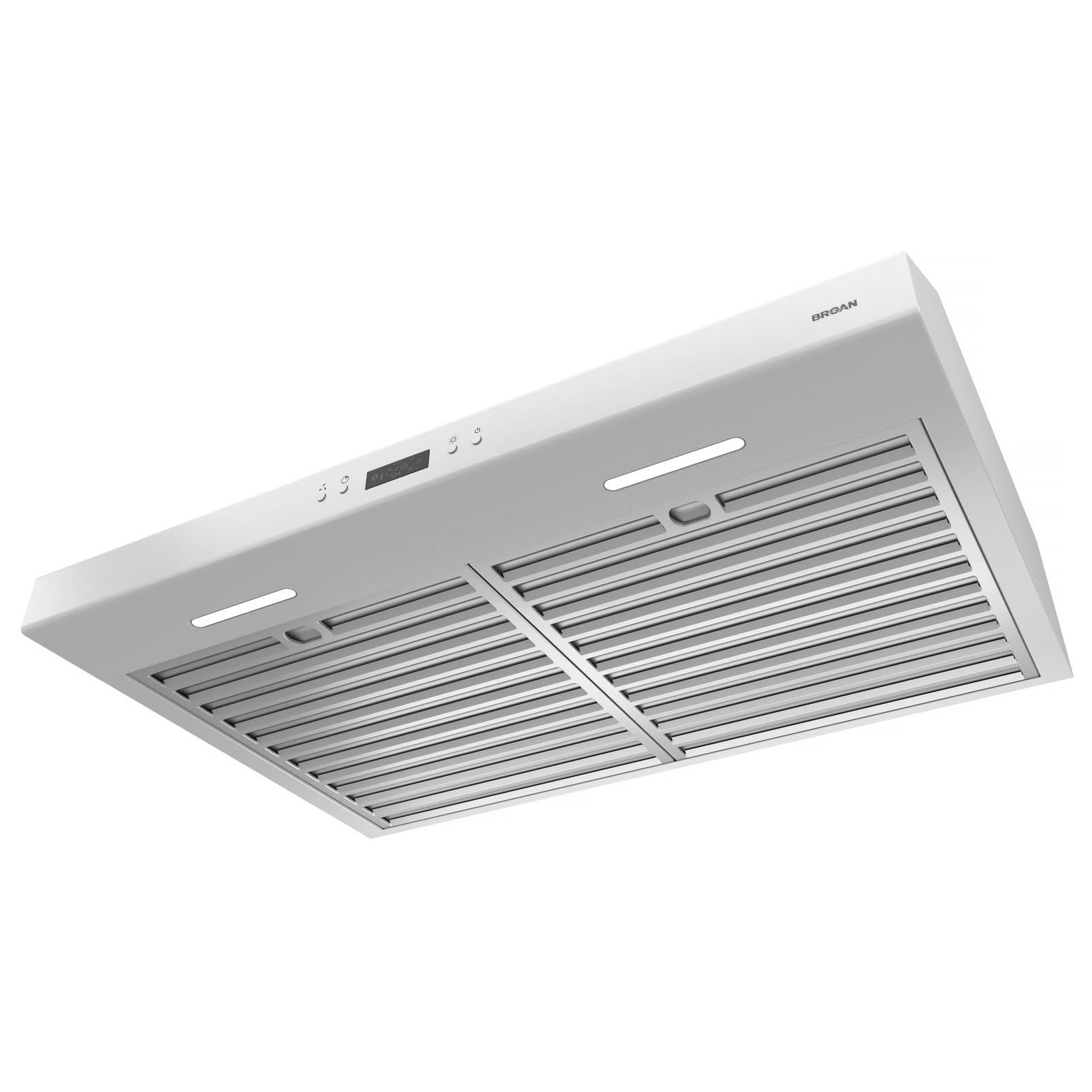 Broan 30-inch Glacier Series Under-Cabinet Range Hood BCLB130WH