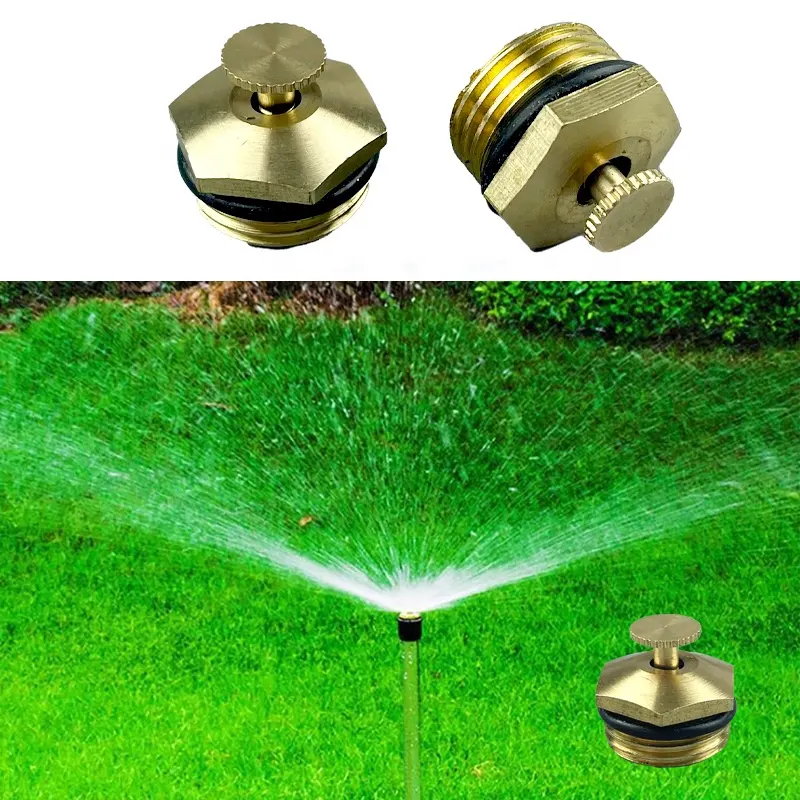 Garden Sprinkler Connector Thread Water Sprinkler Irrigation Spray Nozzles Watering Head Brass Atomizing Lawn Supplies