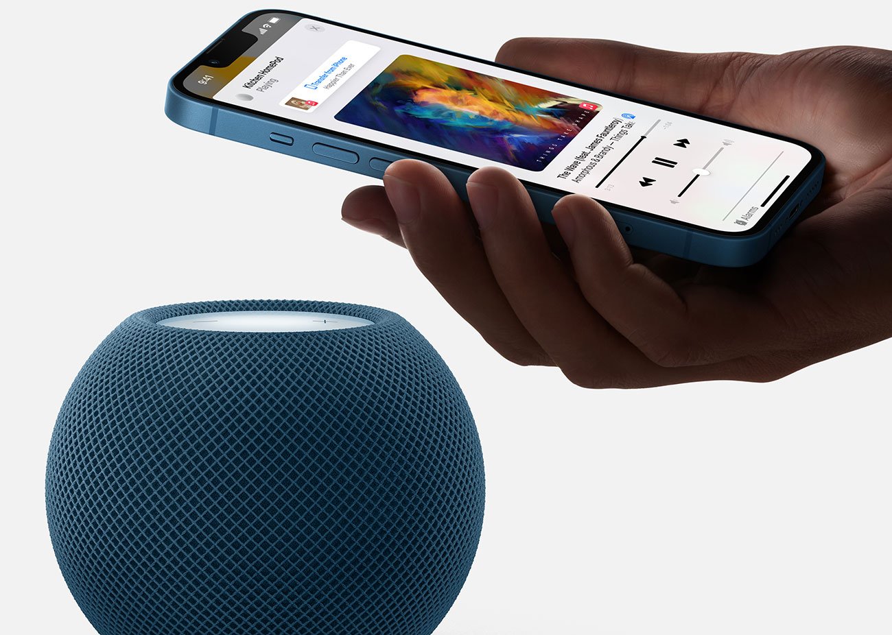 Apple Blue HomePod Mini