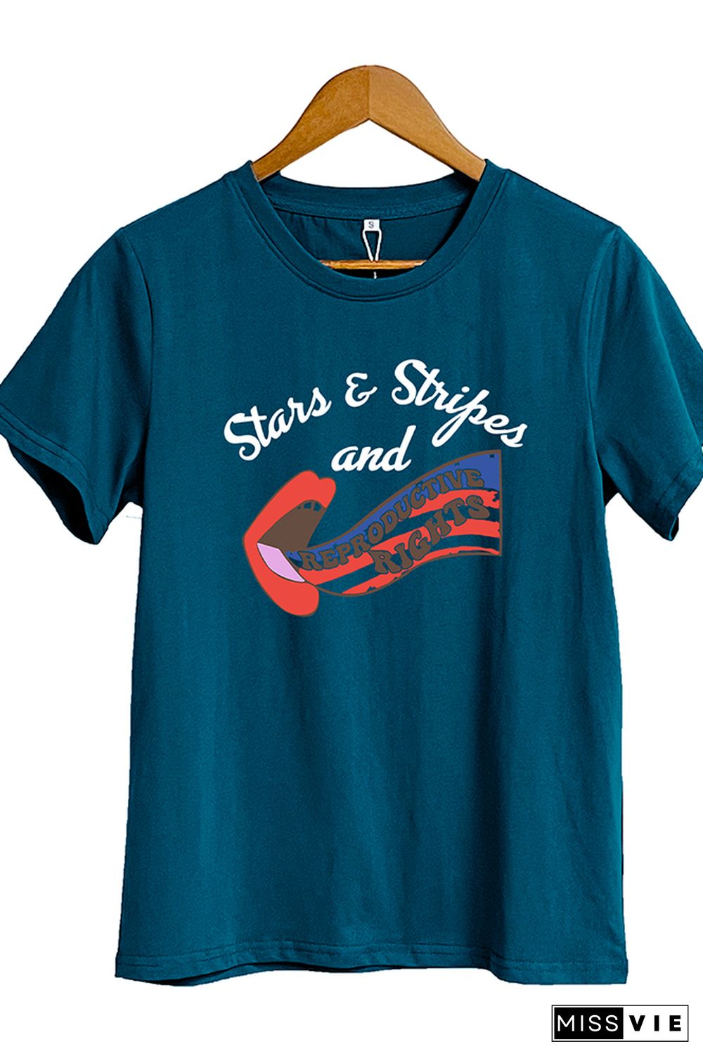 Stars Stripes And Reproductive Rights Graphic Tee Wholesale