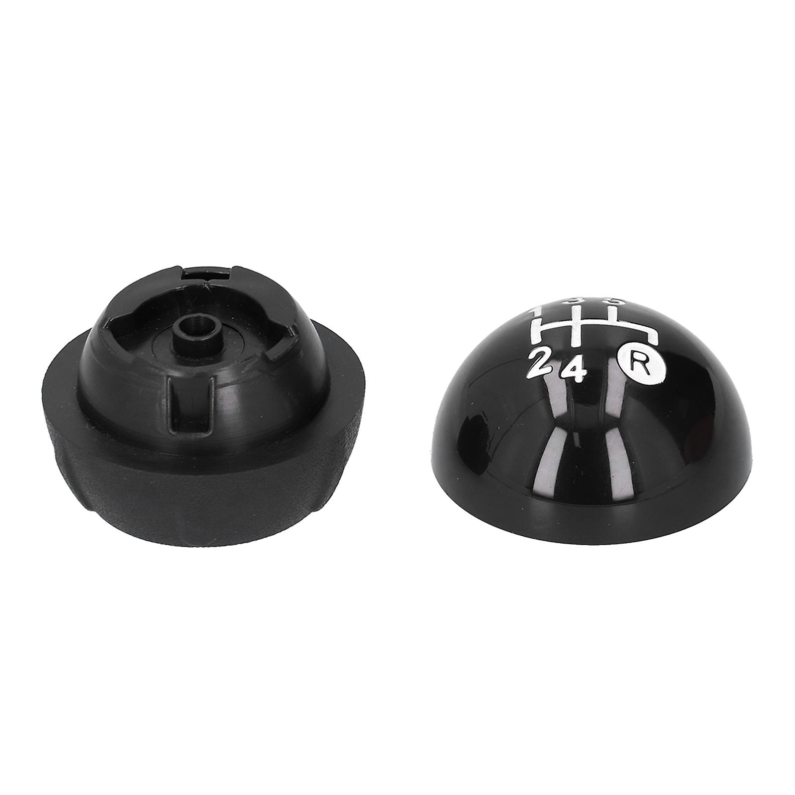 Gear Shift Knob With Cap Decorative Cover Replacement Kit Fit For Fiat 500 500c 20072018 Lhd Rhd