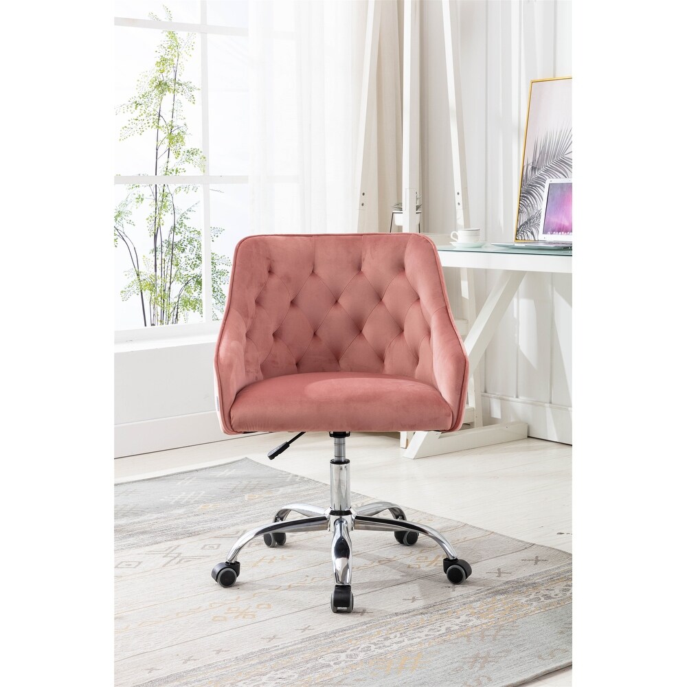 Swivel Shell Chair for Living Room Modern Leisure office Chair   22.83\