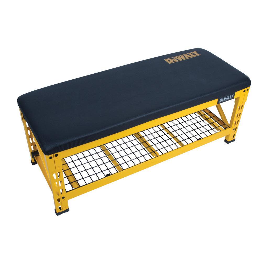 DEWALT Garage Bench with Wire Grid Storage Shelf DXSTFB048 from DEWALT