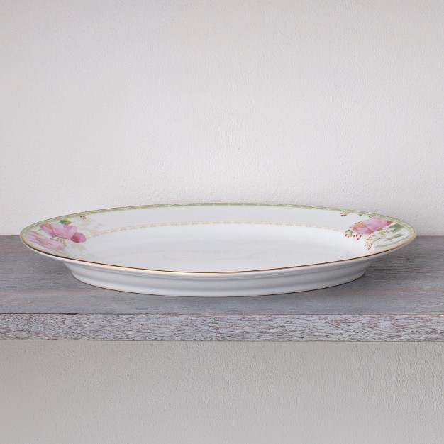 Noritake Poppy Place Medium Oval Platter