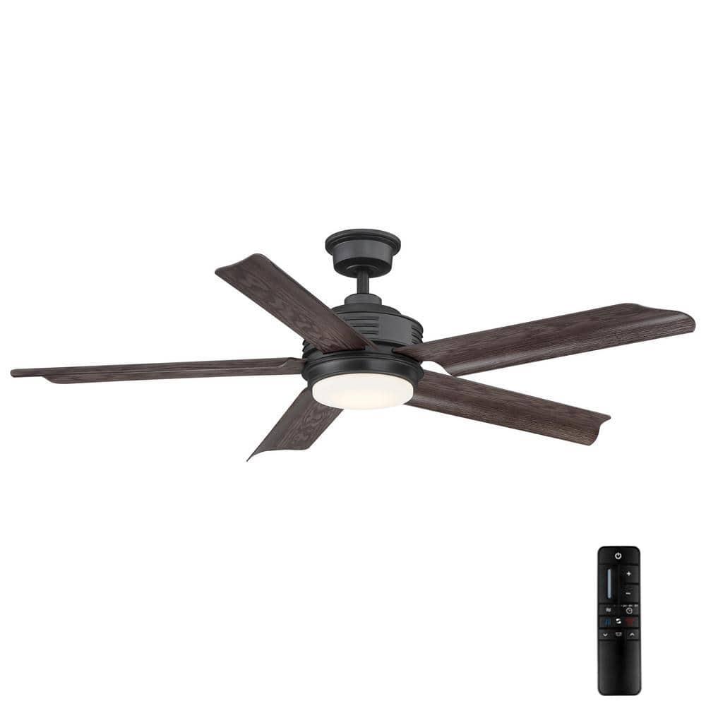 Home Decorators Collection Hansfield 56 in LED Outdoor Natural Iron Ceiling Fan with Remote Control