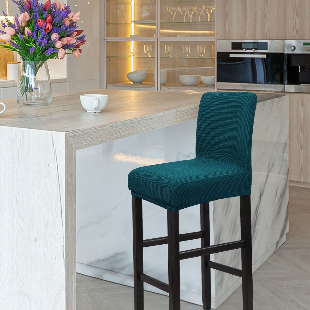 Stretch Bar Stool Covers for Counter Height Side Chair Covers