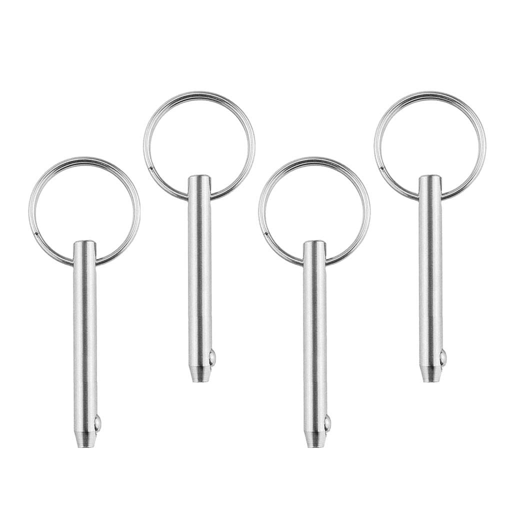 4pcs Marine Release Pin 316 Stainless Steel For Boat Bimini Top 51mm