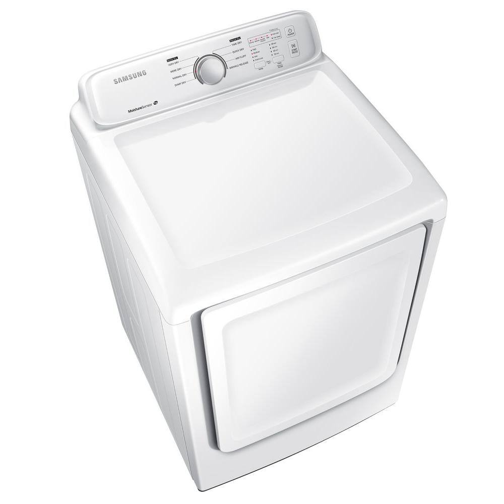  7.2 cu. ft. Vented Electric Dryer with Sensor Dry in White DVE41A3000W