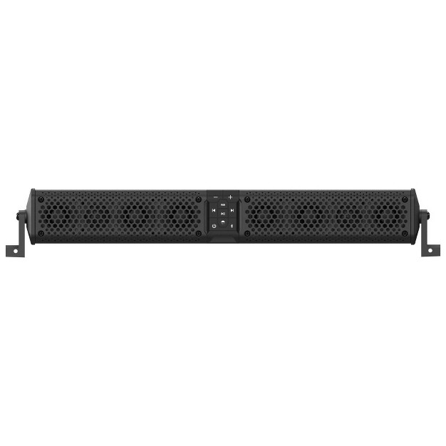 Wet Sounds Stealth Xt Soundbar All in one Ip67 Weatherproof 300 watt Amplified Bluetooth Soundbar With Remote Black