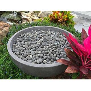 Margo Garden Products 20 lb. Black Lava Pebbles DFBLP2-20