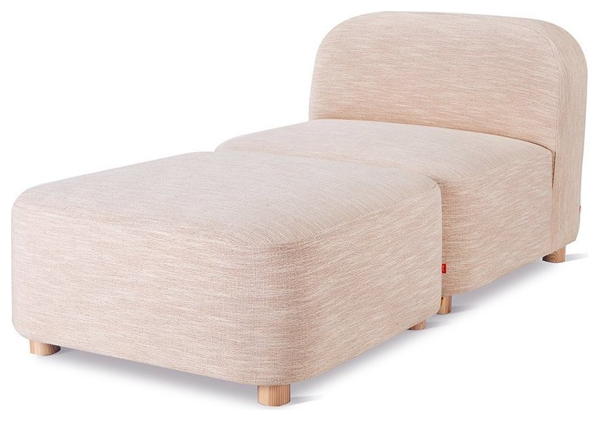 Circuit Modular 2 Pc Chaise Bayview Osprey   Transitional   Indoor Chaise Lounge Chairs   by Old Bones Co.  Studios  Houzz