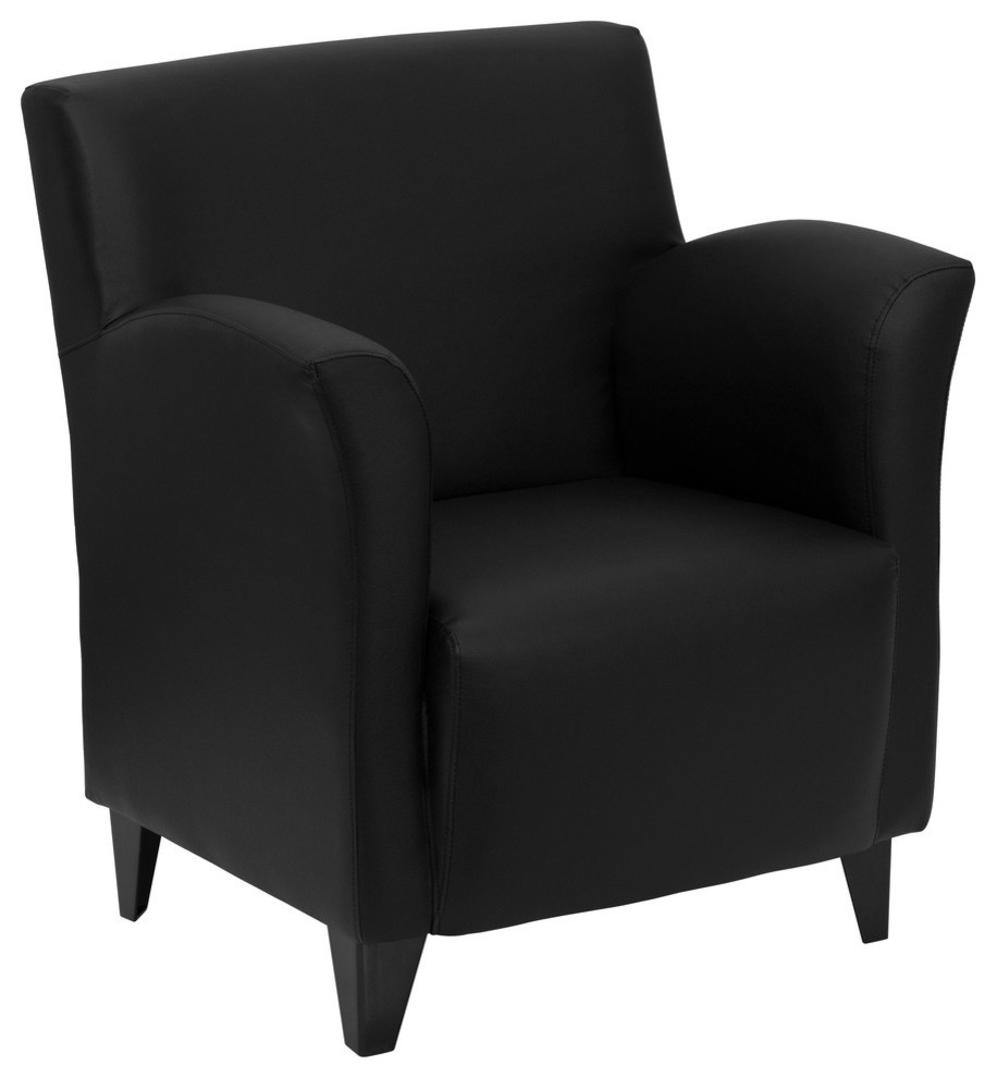 Flash Furniture Black Chair   Contemporary   Armchairs And Accent Chairs   by clickhere2shop  Houzz