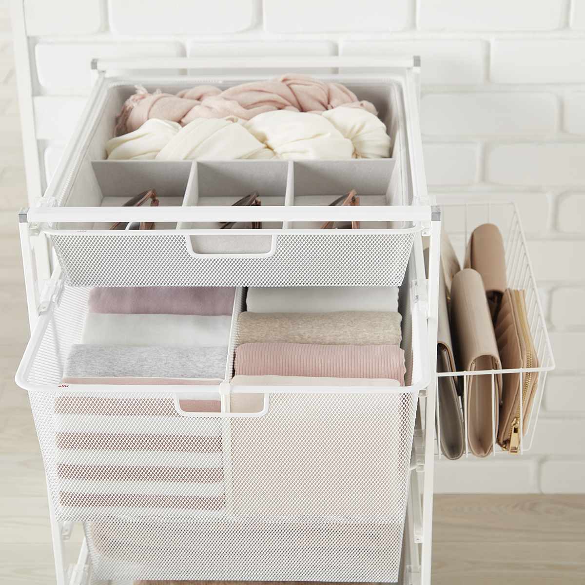 Elfa White Drawers Solution amp Organizers