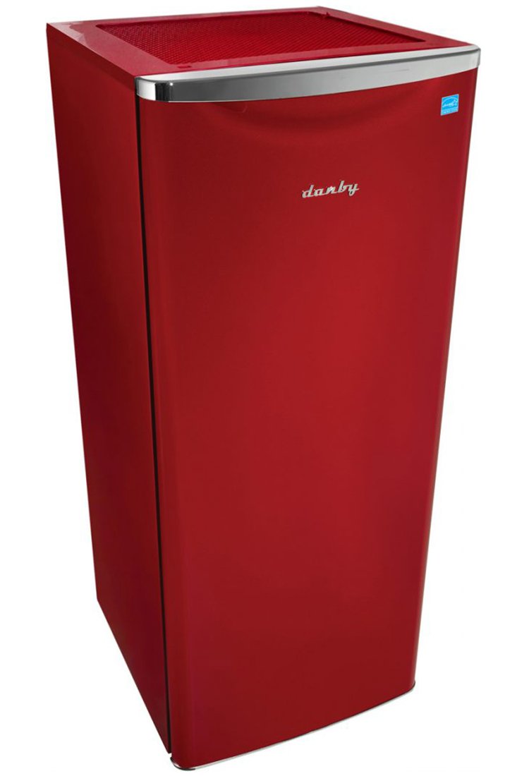 Danby Contemporary Classic 11 Cu. Ft. Red Apartment Size Refrigerator