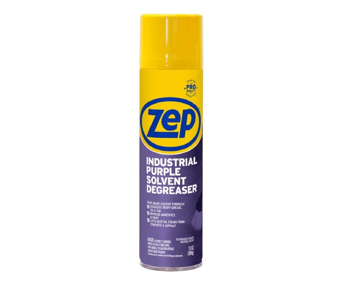 Zep Industrial Purple Solvent Degreaser， 13 oz - 1049848