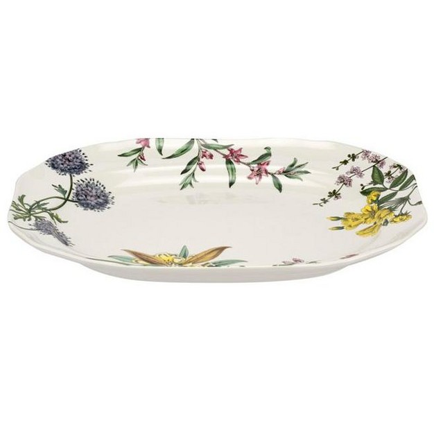 Spode Stafford Blooms 14 Inch Oval Platter