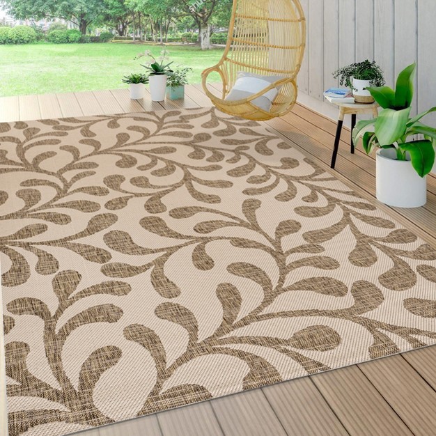 Vine All Over Indoor outdoor Area Rug Jonathan Y