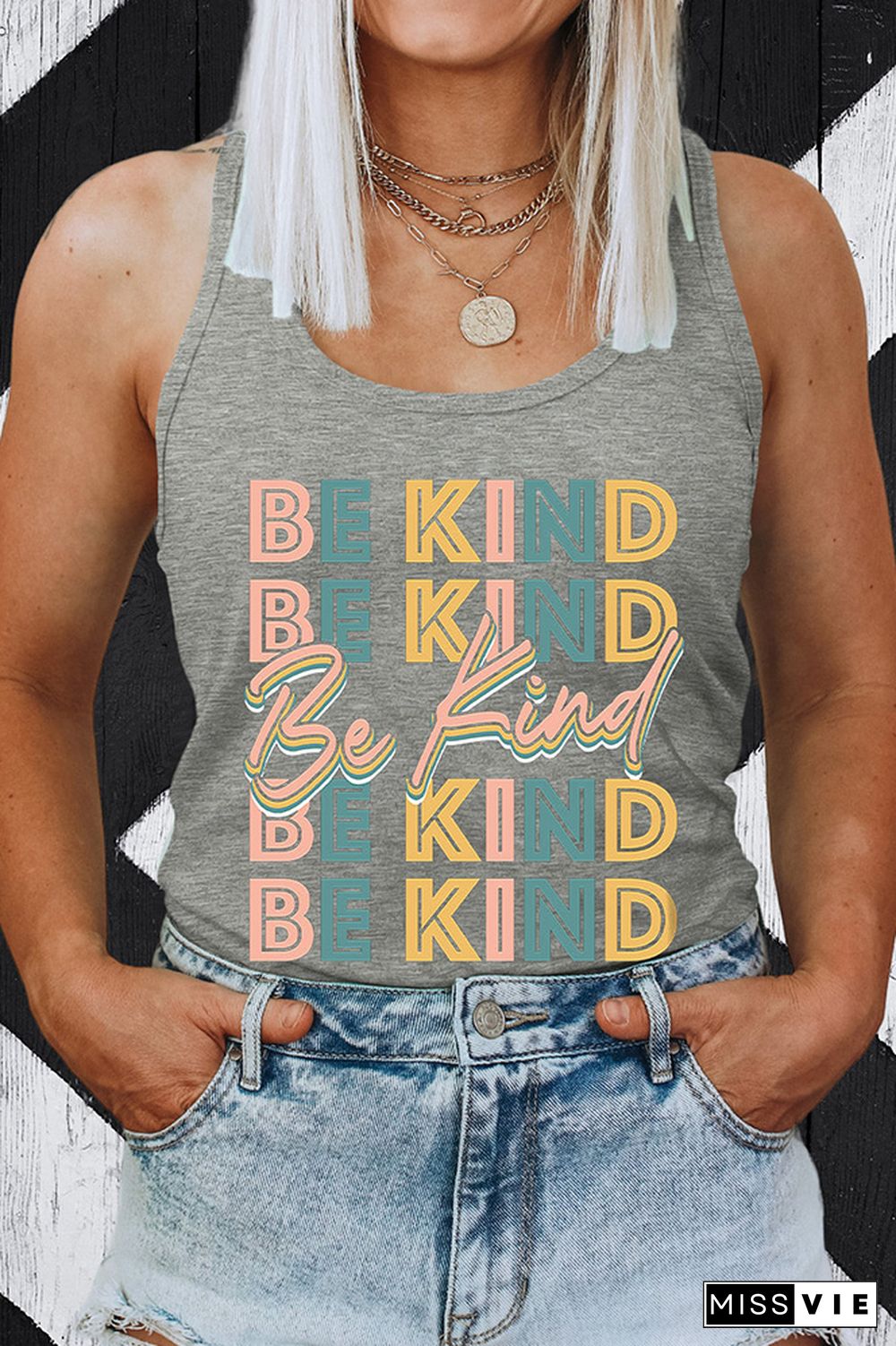 Be Kind Graphic Tank Top