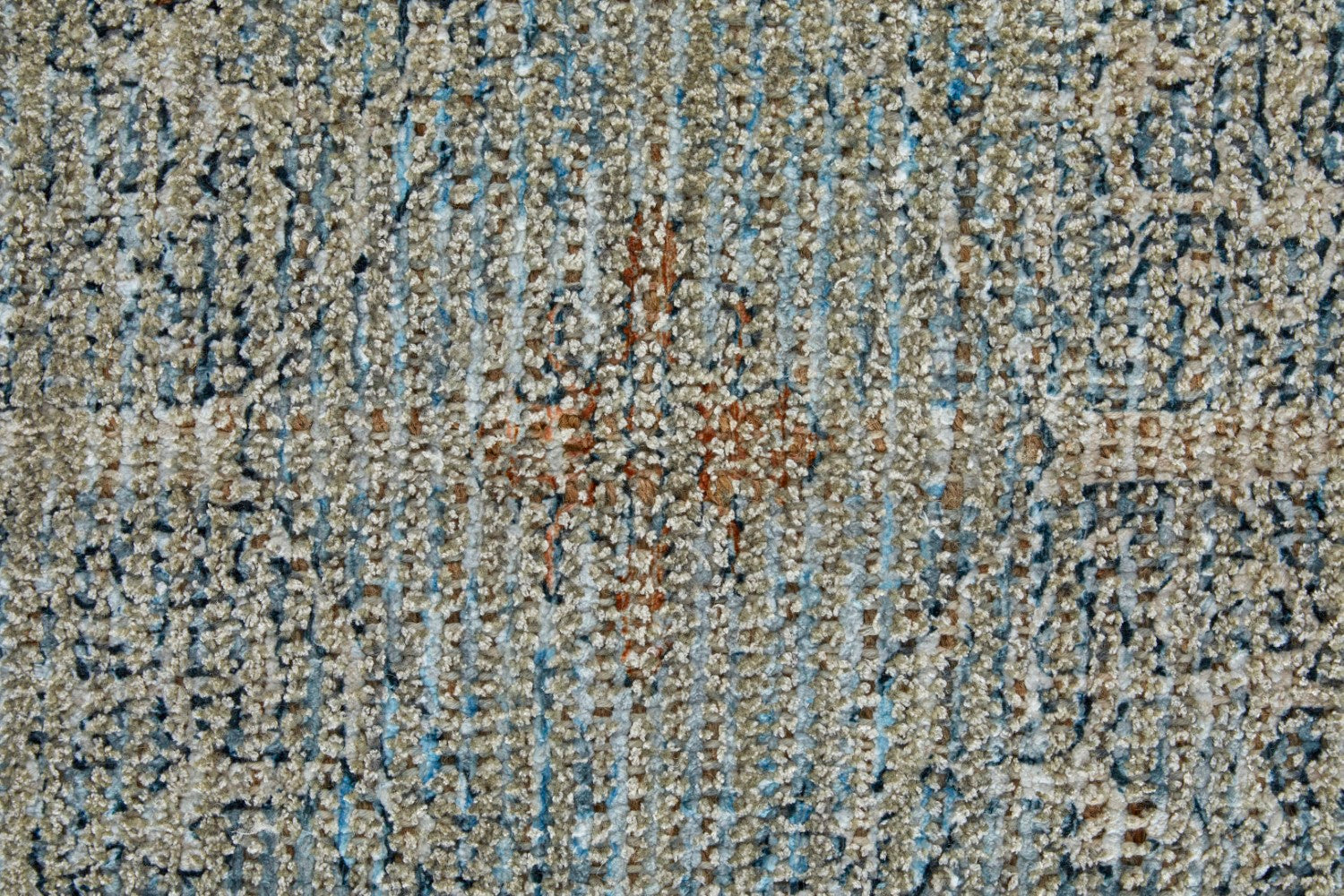 Ramey Hand Woven Light Blue & Tan Rug by BD Fine