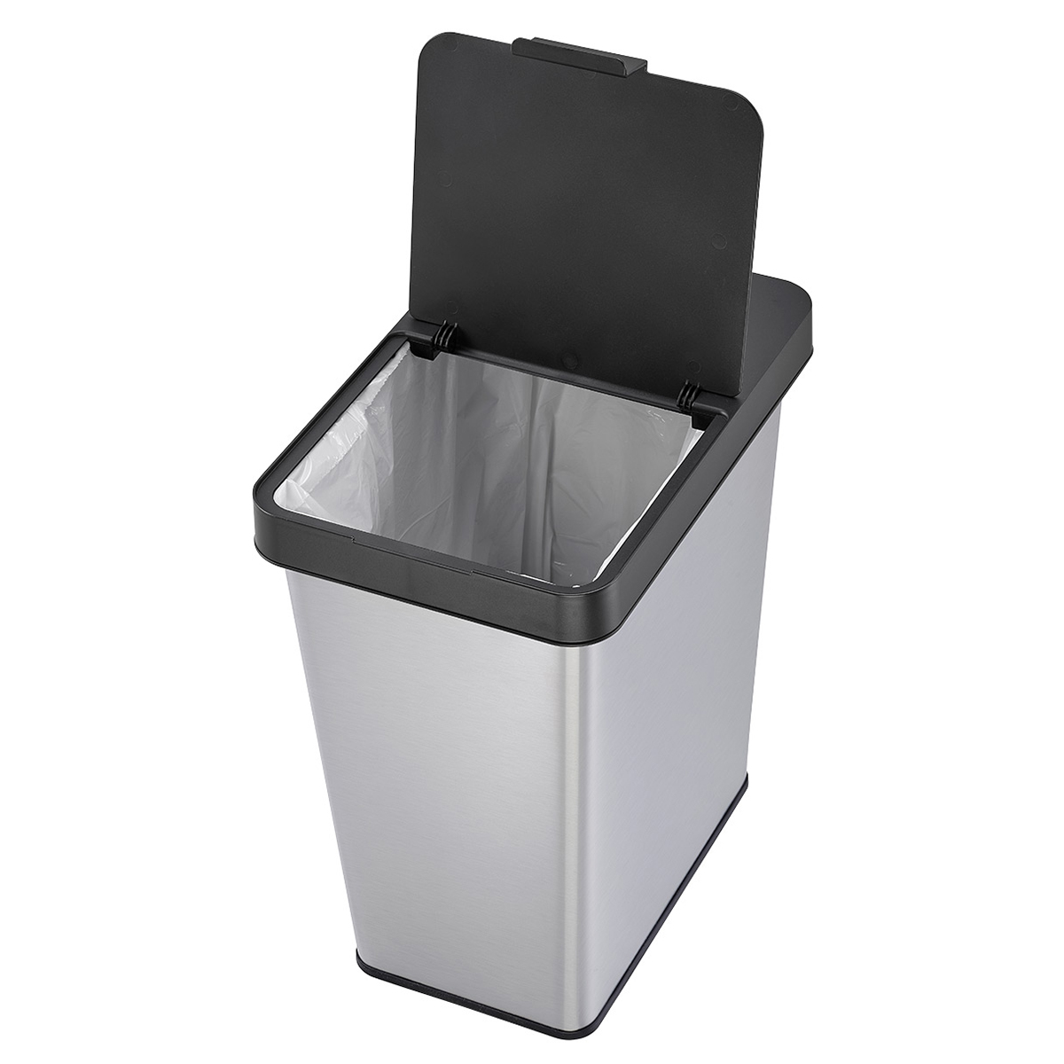 Polder 6 gal Stainless Steel Trash Can