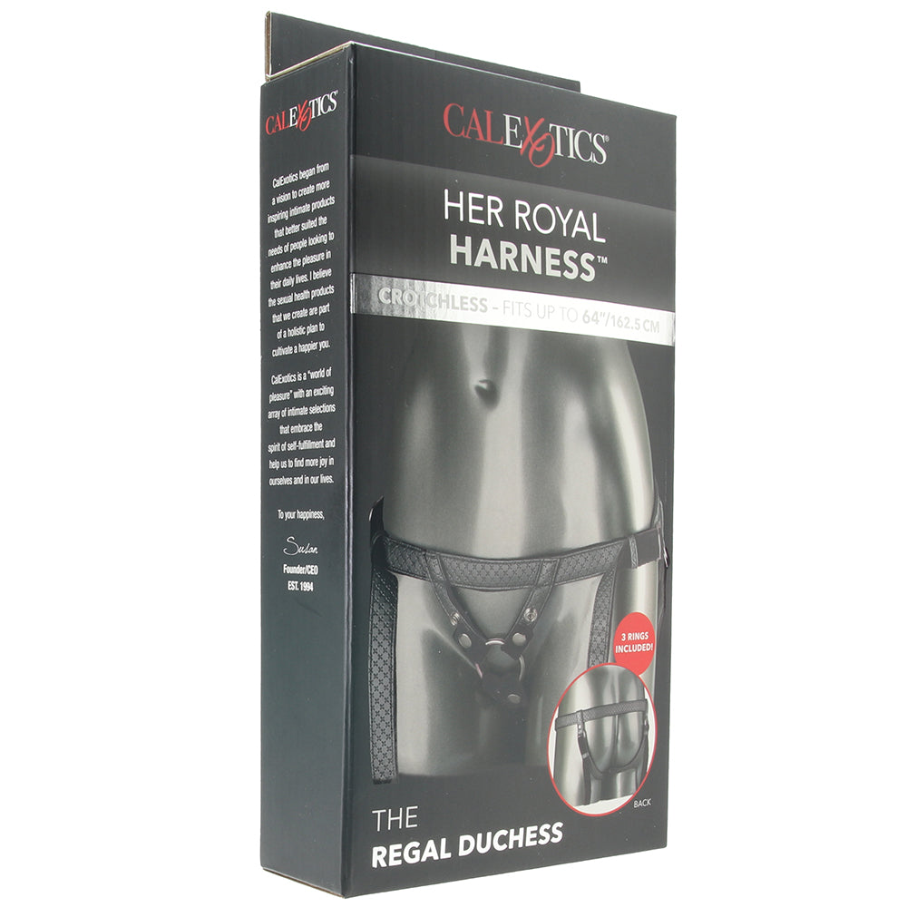 Her Royal Harness The Regal Duchess in Pewter